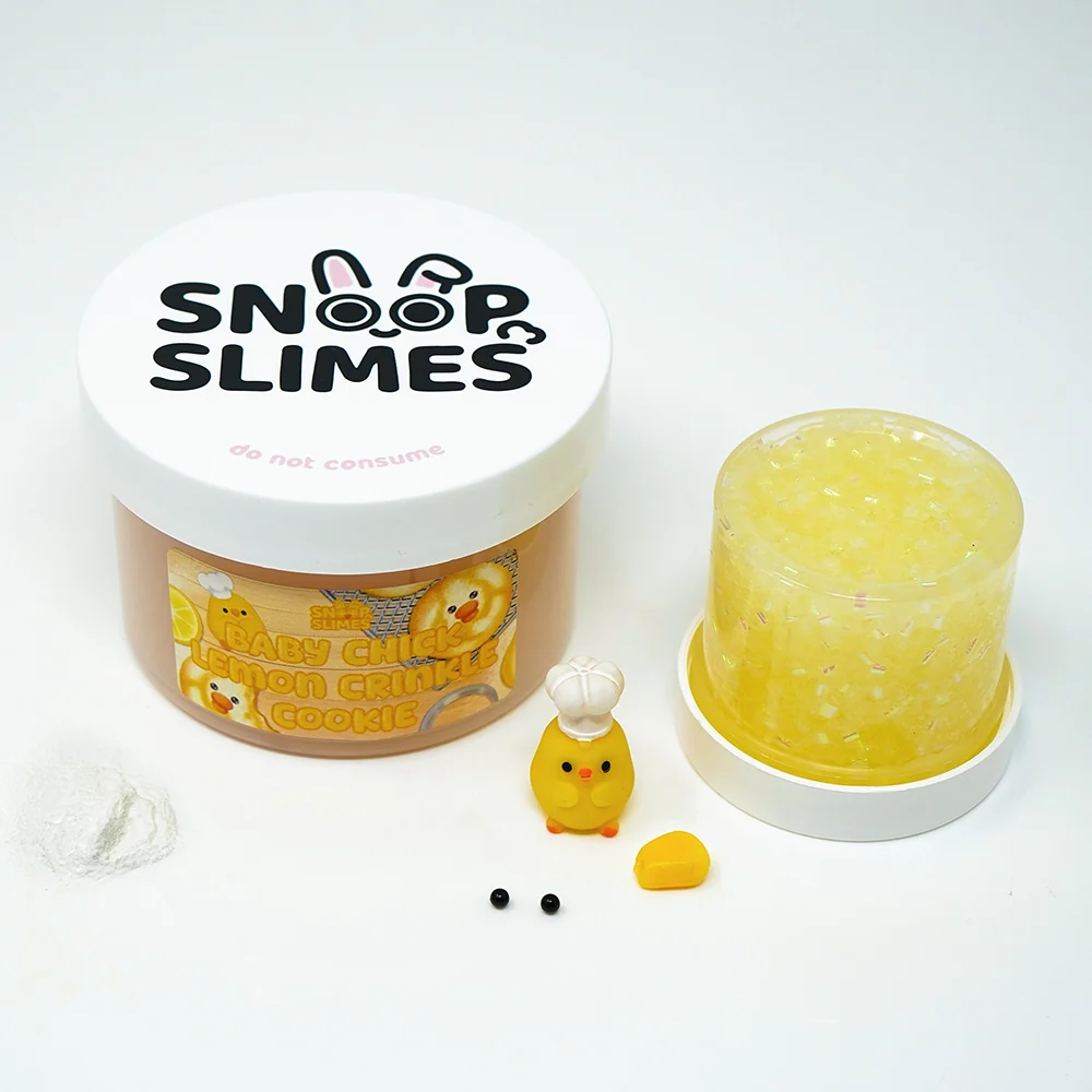 Baby Chick Lemon Crinkle Cookie Slime - Image 2
