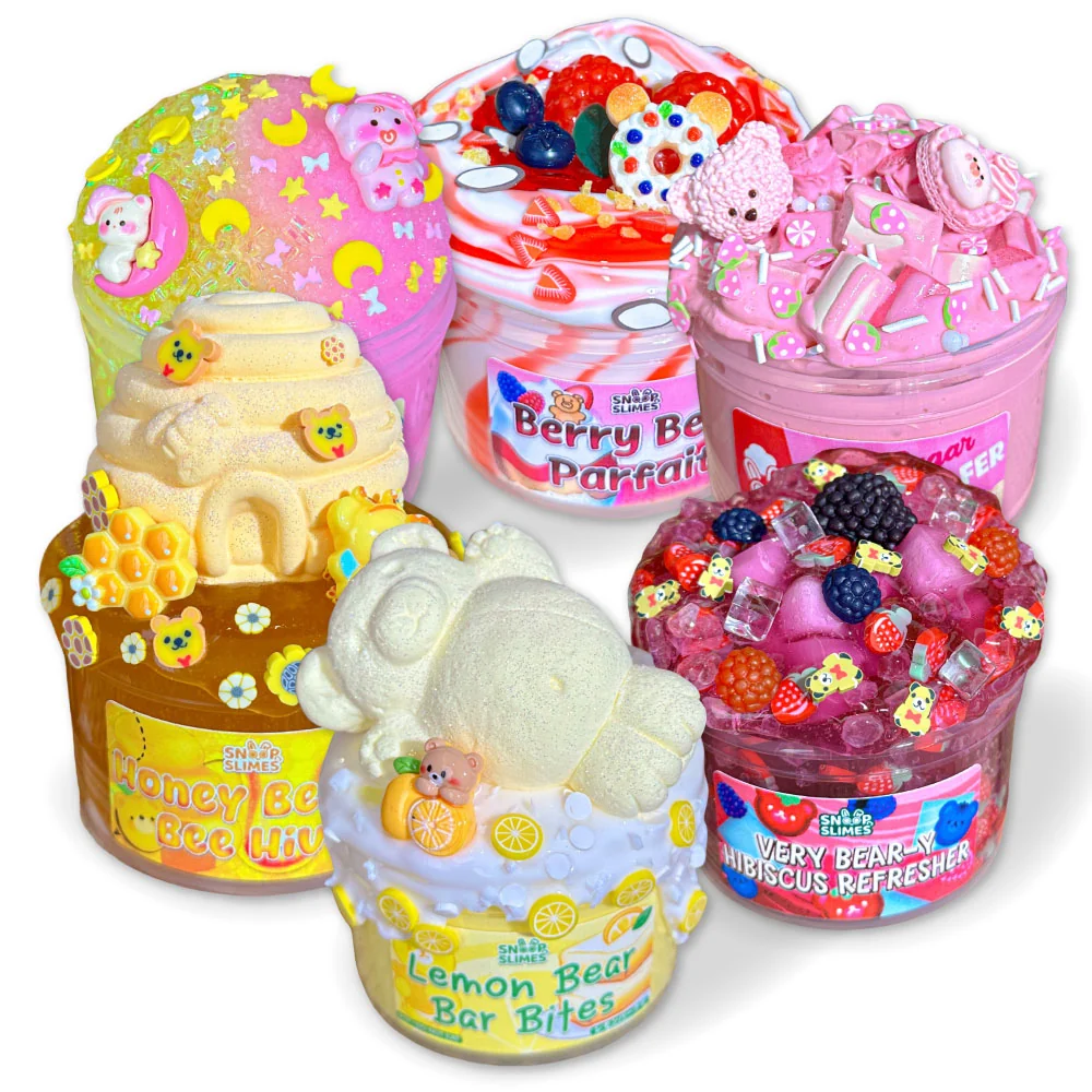 Beary Sweet Spring Slime Bundle
