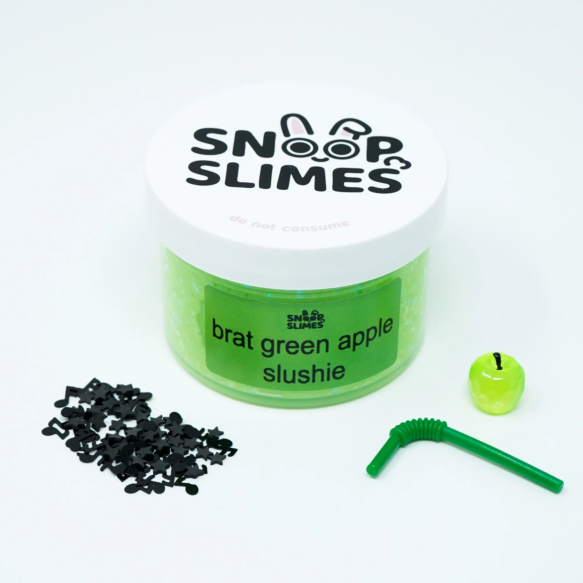 Brat Green Apple Slushie Slime - Image 2