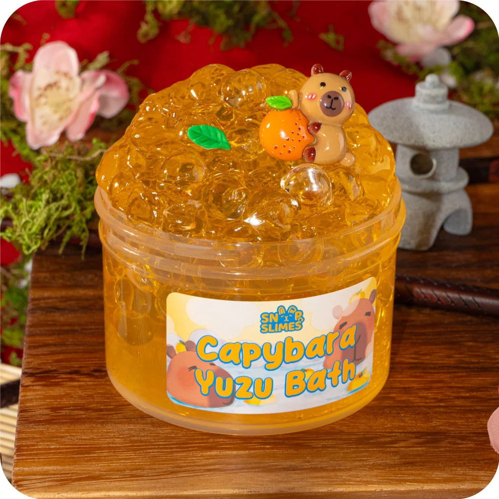 Capybara Yuzu Bath Slime
