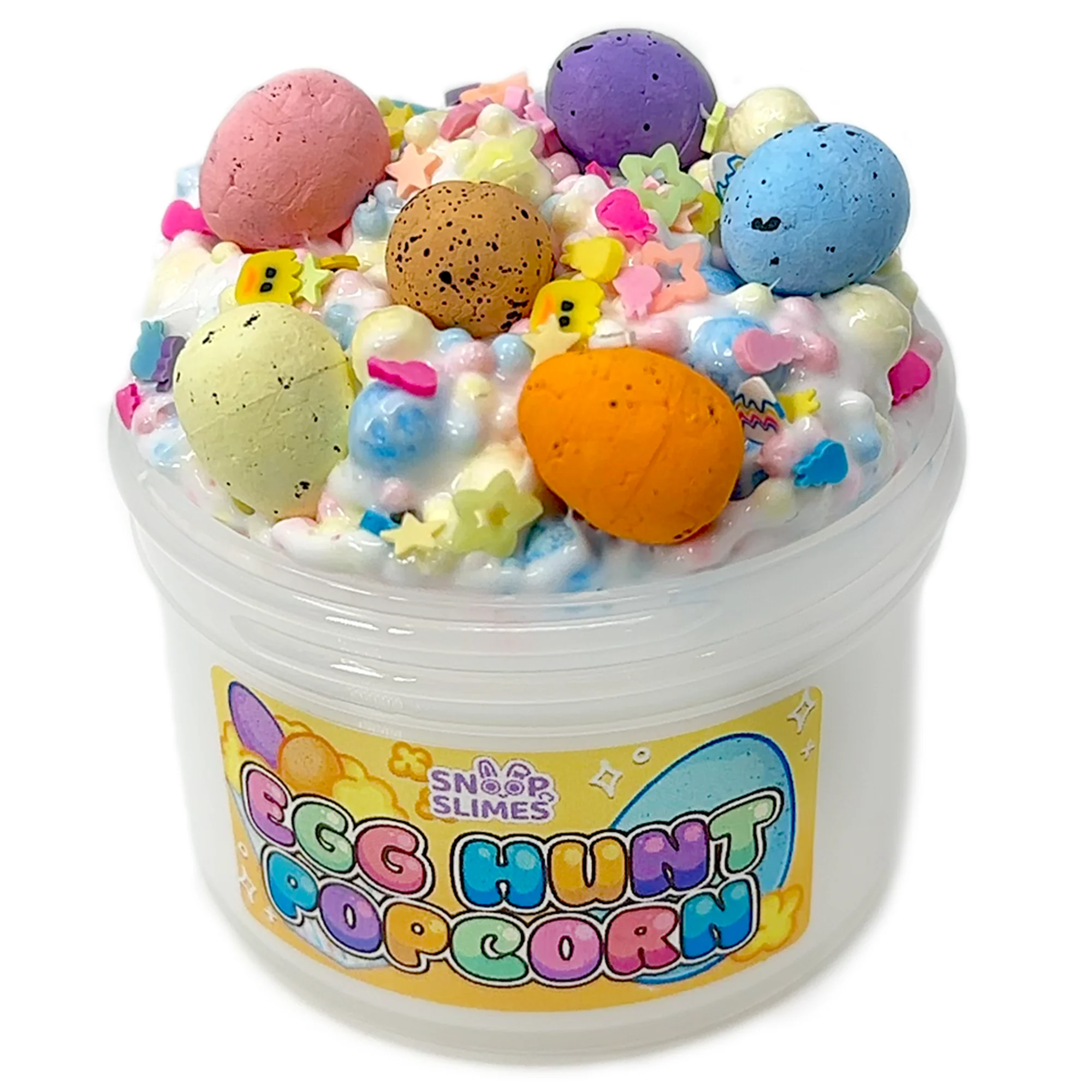 Egg Hunt Popcorn Slime