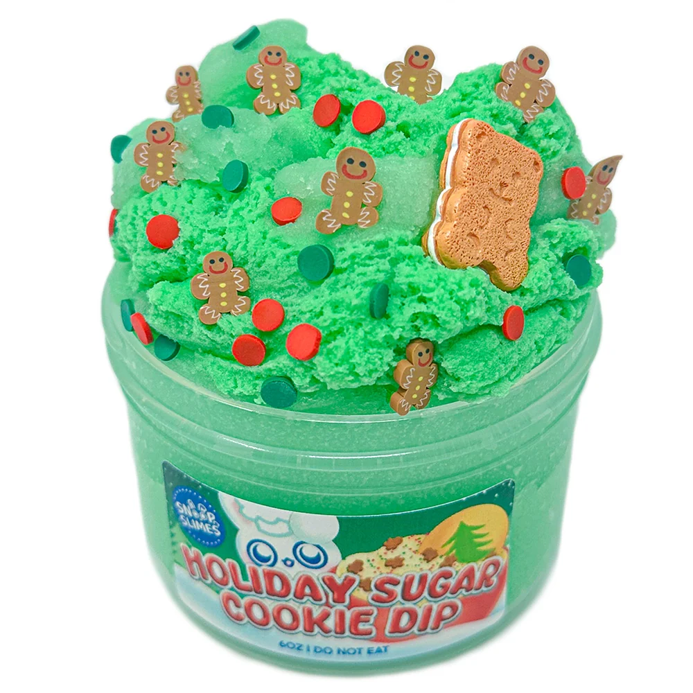 Holiday Sugar Cookie Dip Slime