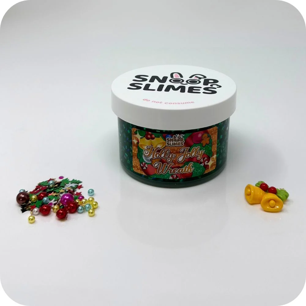 Holly Jolly Wreath Slime - Image 2