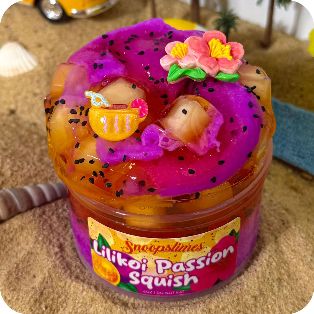 Lilikoi Passion Squish Slime