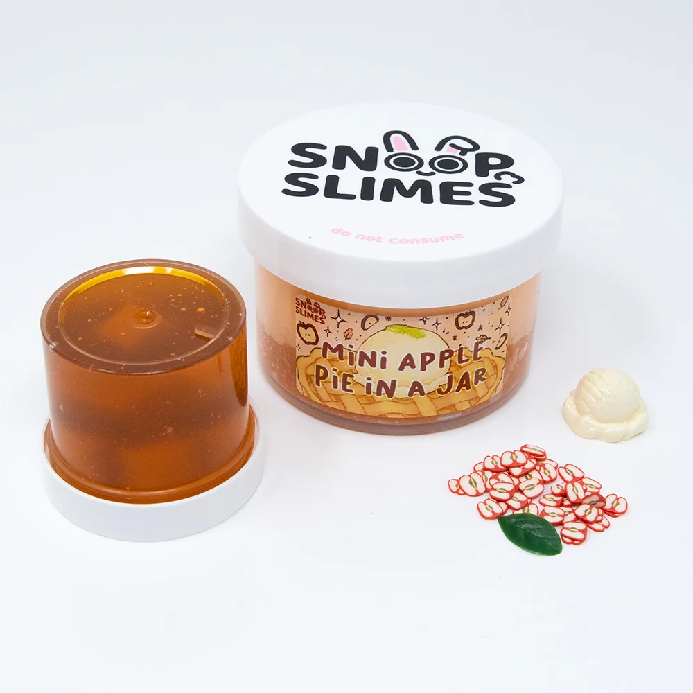 Mini Apple Pie In A Jar Slime - Image 2