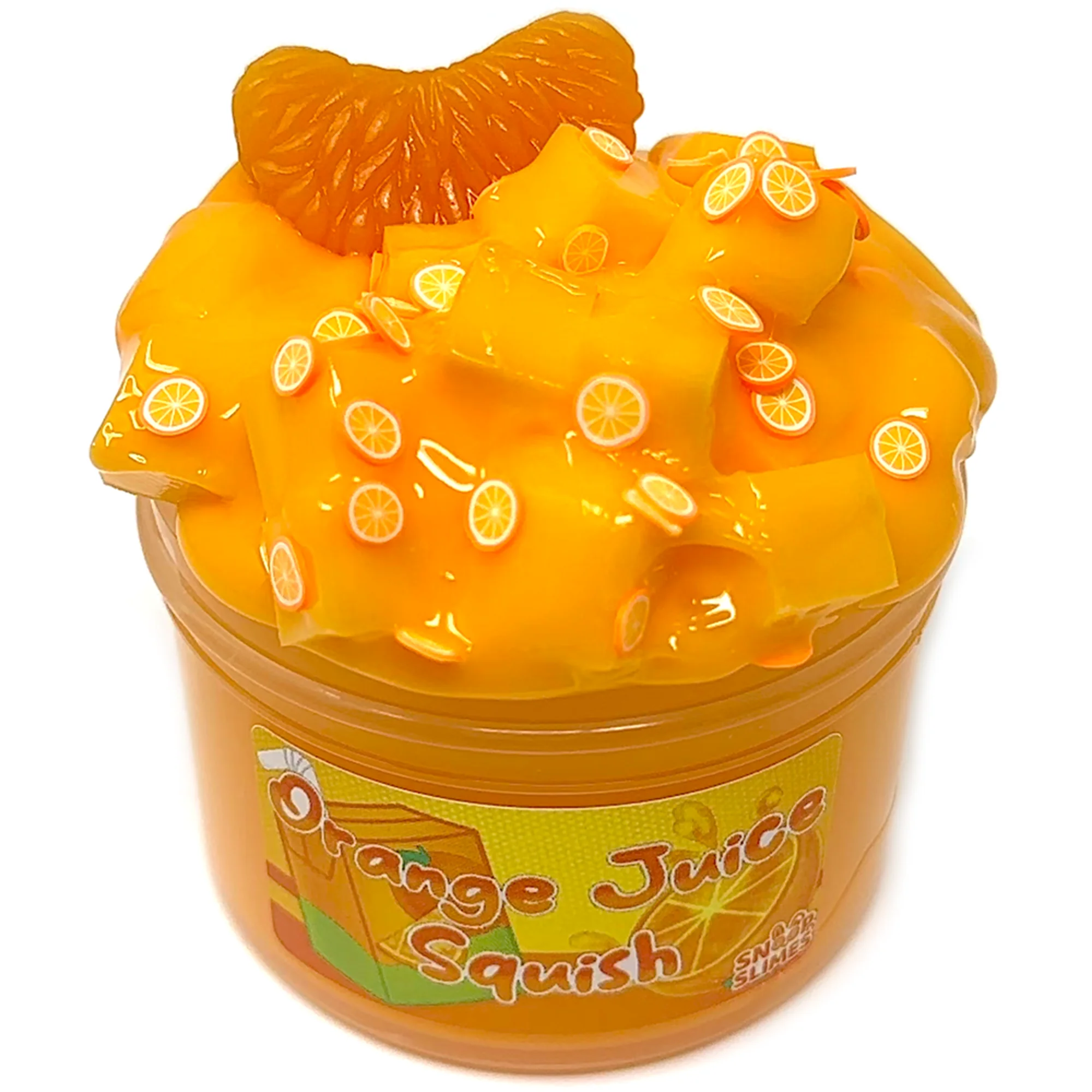 Orange Juice Squish Slime