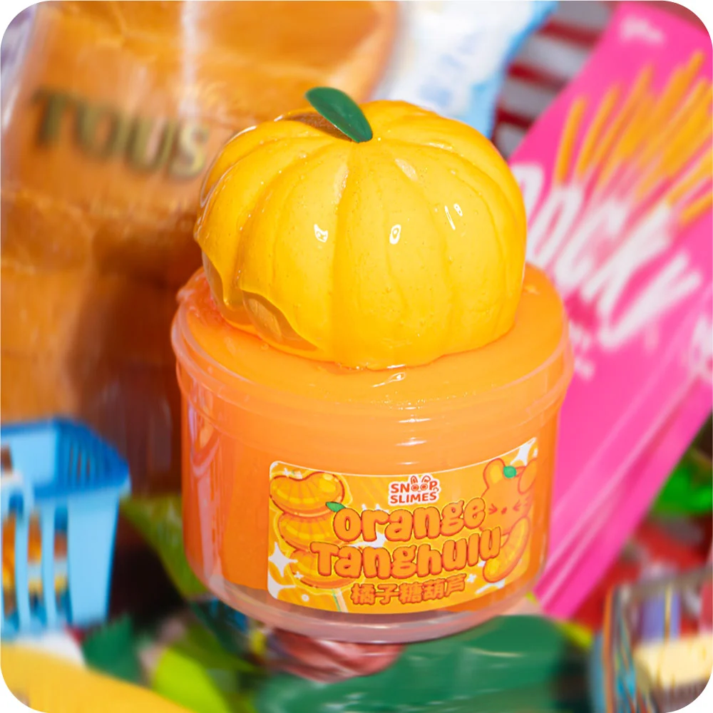 Orange Tanghulu Slime