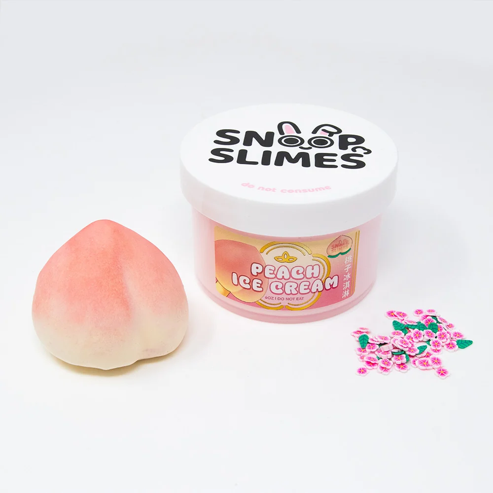 Peach Ice Cream Slime - Image 2