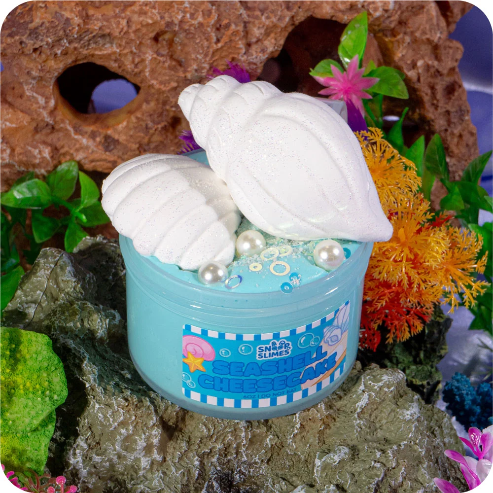 Seashell Cheesecake Slime