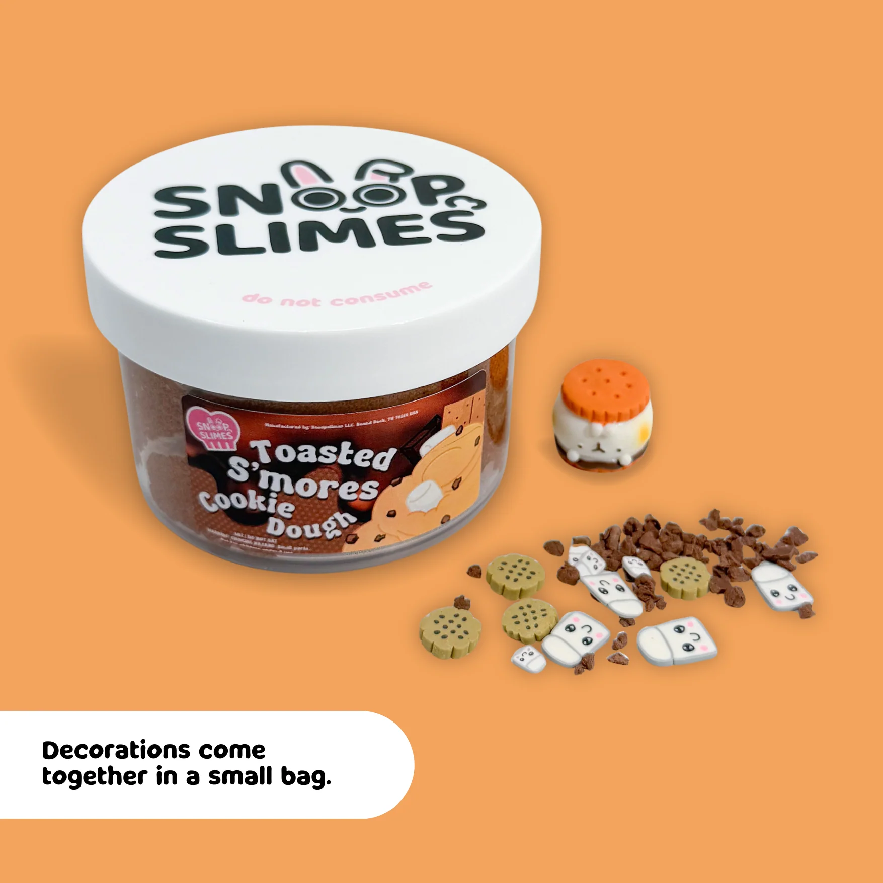 Toasted S’mores Cookie Dough Slime - Image 4