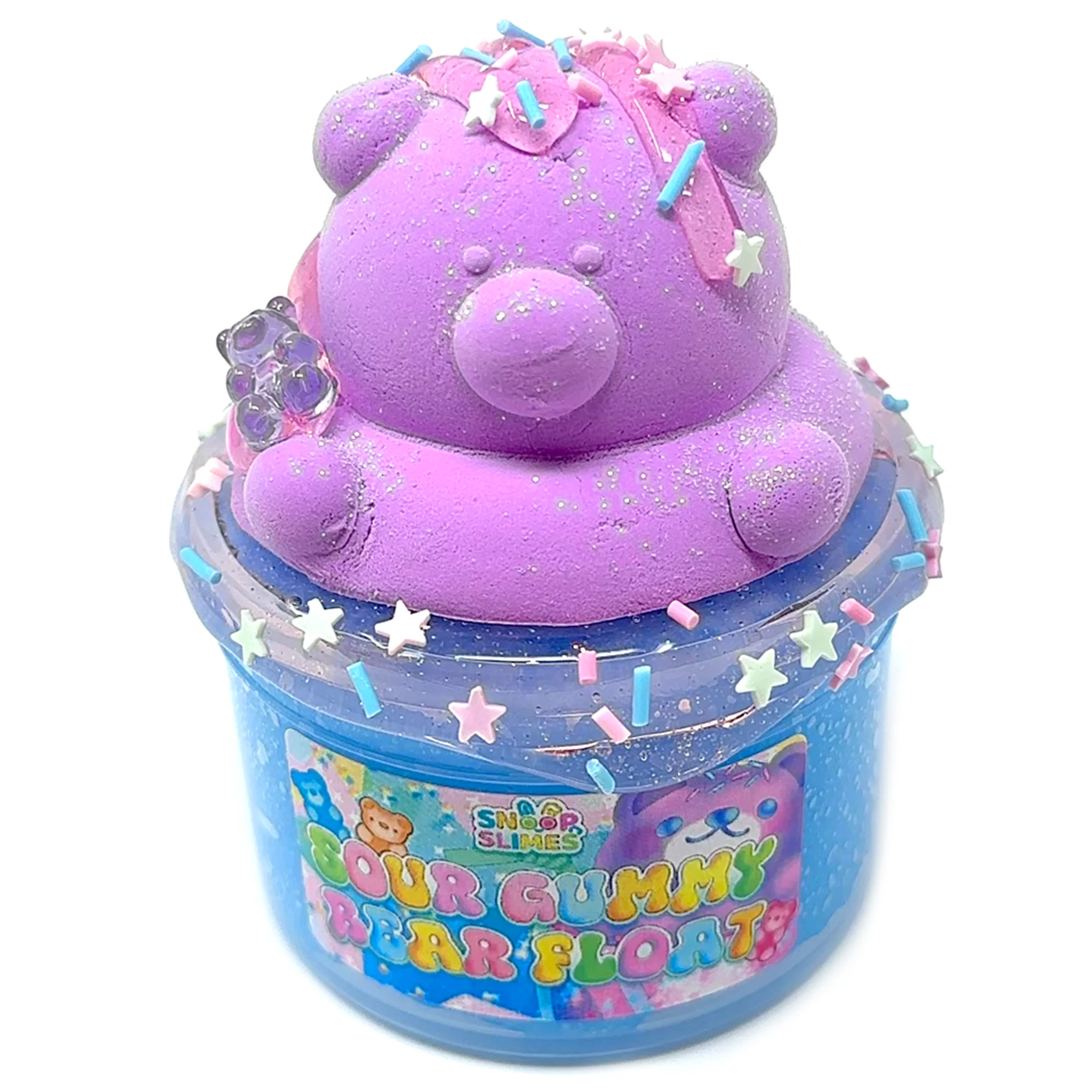 Sour Gummy Bear Float Slime