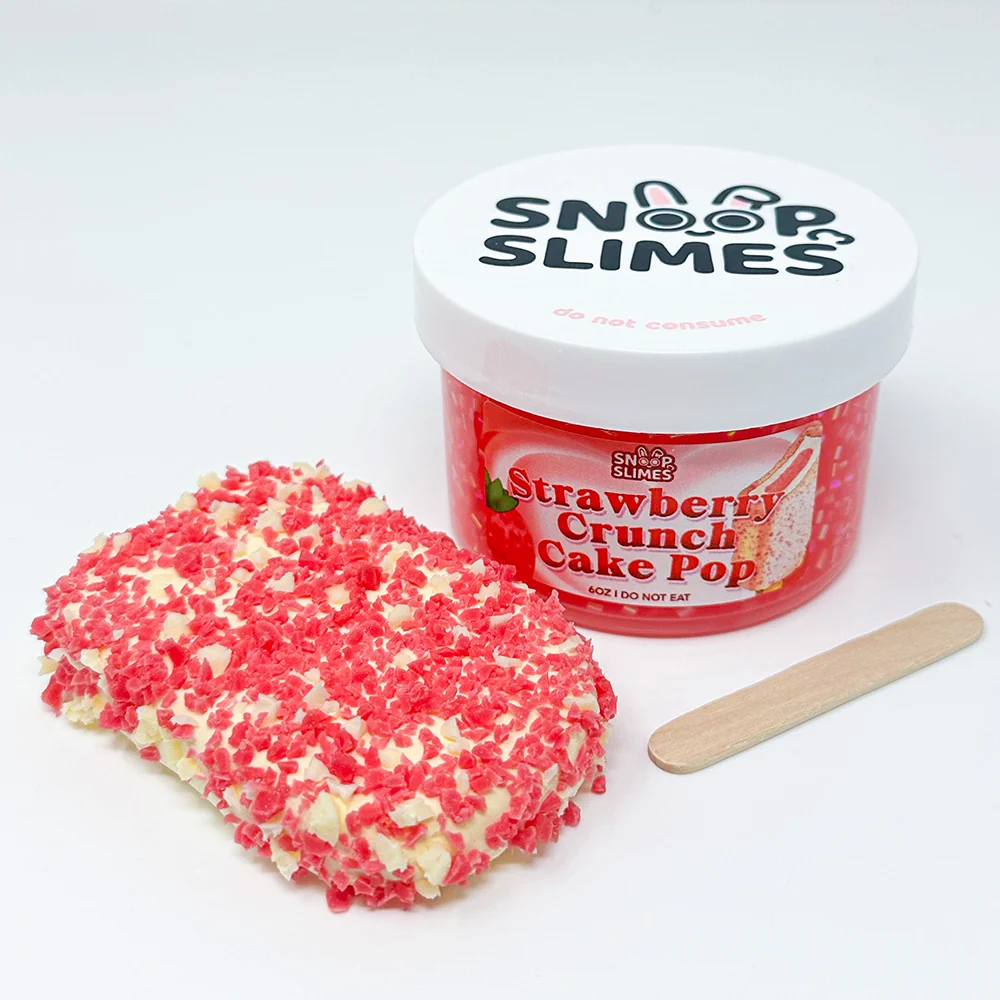 Strawberry Crunch Cake Pop Slime - Image 2
