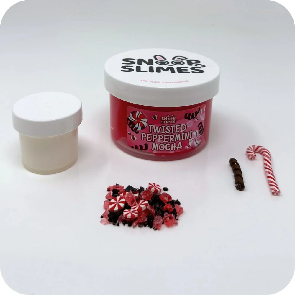 Twisted Peppermint Mocha Slime - Image 2